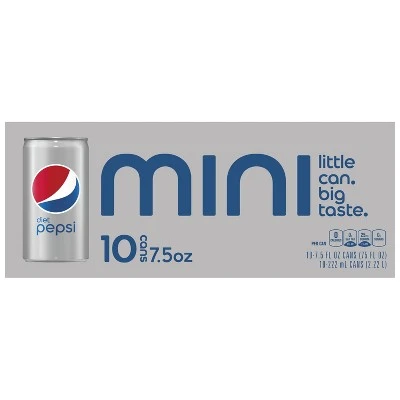 Diet Pepsi  10pk/7.5 fl oz Mini Cans