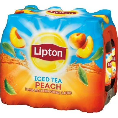 Lipton Peach Iced Tea  12pk/16.9 fl oz Bottles