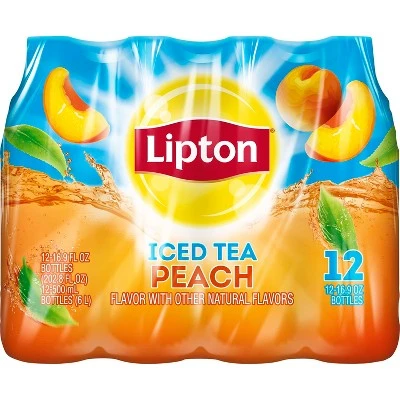 Lipton Peach Iced Tea  12pk/16.9 fl oz Bottles