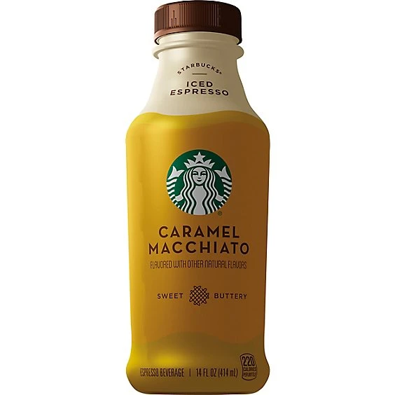 Starbucks Iced Espresso Caramel Macchiato  14 fl oz Bottle