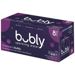 bubly bubly Blackberry Sparkling Water  8pk/12 fl oz Cans