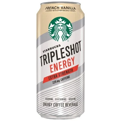 Starbucks Triple Shot Energy French Vanilla  15 fl oz Can