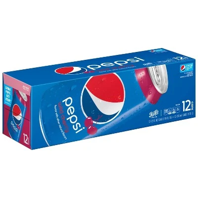 Pepsi Wild Cherry Cola 12pk/12 fl oz Cans