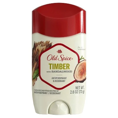 Old Spice Fresher Collection Timber Invisible Solid Antiperspirant & Deodorant