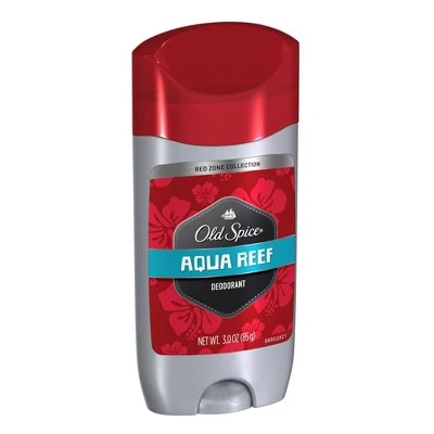 Old Spice Red Zone Aqua Reef Deodorant  3oz