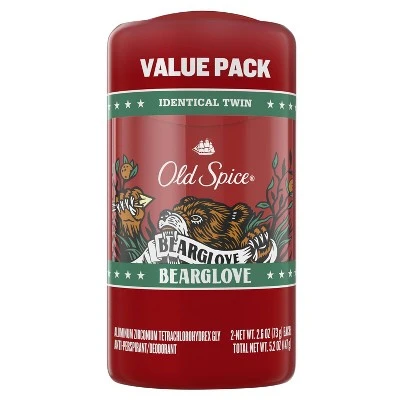 Old Spice Wild Bearglove Scent Invisible Solid Antiperspirant & Deodorant for Men