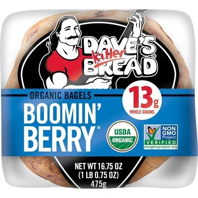 Dave's Killer Bread Boomin Berry Bagels 5ct