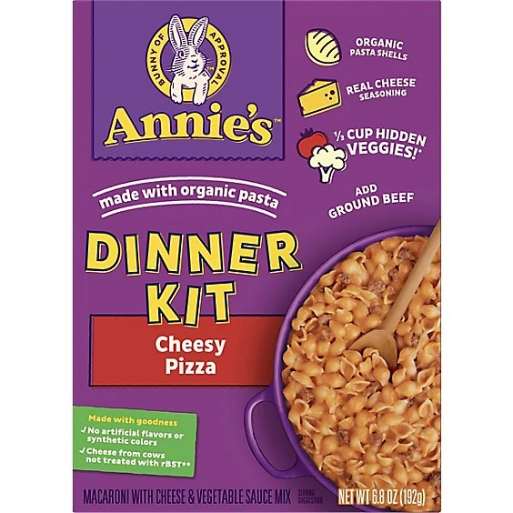 Annie's One Pot Pizza Mac with Hidden Veggies  6.8oz