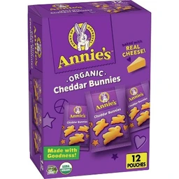 Annie's Annie's Cheddar Bunnies Baked Snack Crackers  12oz