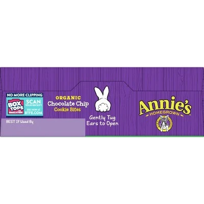 Annie's Organic Chocolate Chip Cookie Bites  6.5oz