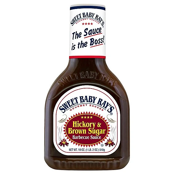 Sweet Baby Ray's Gourmet Barbecue Sauce, Hickory & Brown Sugar, Hickory & Brown Sugar