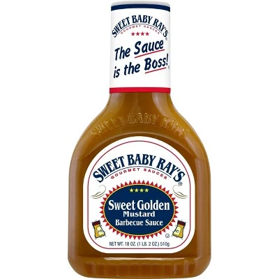 Sweet Baby Ray's Sweet Golden Mustard Barbeque Sauce  18oz