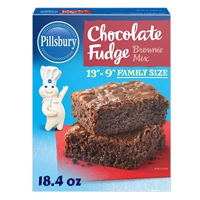 Pillsbury Chocolate Fudge Brownie Mix 18.4oz