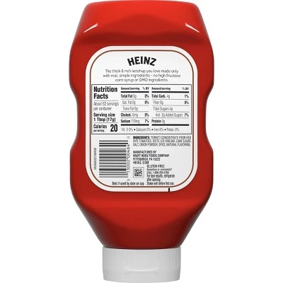 Heinz Simply Heinz Tomato Ketchup  31oz