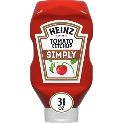 Heinz Simply Heinz Tomato Ketchup  31oz