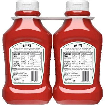 Heinz Tomato Ketchup  50.5oz/2pk