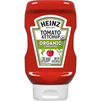 Heinz Organic Tomato Ketchup  14oz