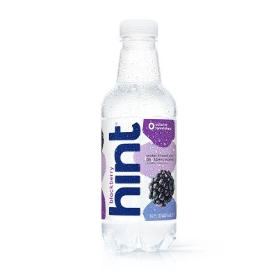 hint Blackberry Flavored Water  16 fl oz Bottle