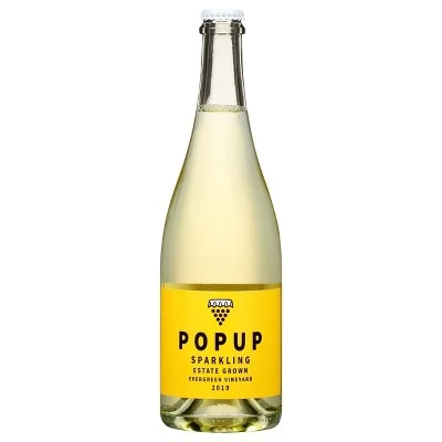 Popup Sparkling White Wine  750ml Bottle