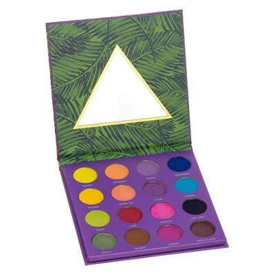 Color Story Tropical Glow Pressed Pigment Eyeshadow Palette 0.32oz