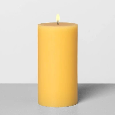 Beeswax Blend Pillar Candle Hearth & Hand™ with Magnolia