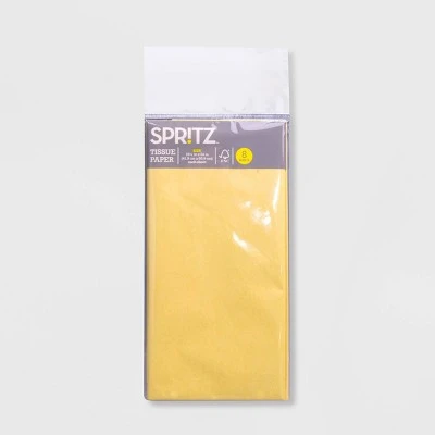 8ct Pegged Tissue Yellow Spritz™
