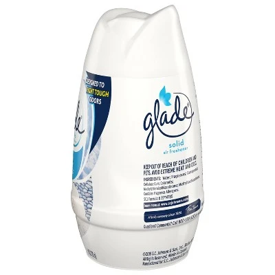 Glade Clean Linen Solid Air Freshener  6oz
