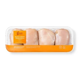 Good & Gather Boneless Skinless Chicken Breast  1.5 3.2lbs  price per lb  Good & Gather™