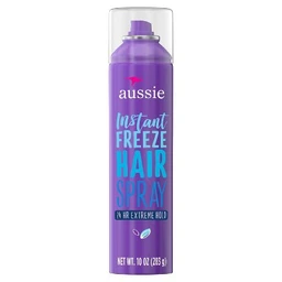 Aussie Aussie Instant Freeze Hairspray with Jojoba Oil & Sea Kelp  10oz