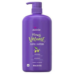 Aussie Aussie Paraben Free Miracle Volume Shampoo with Plum & Bamboo For Fine Hair 30.4 fl oz
