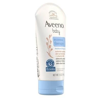 Aveeno Baby Eczema Therapy Moisturizing Cream 5 oz