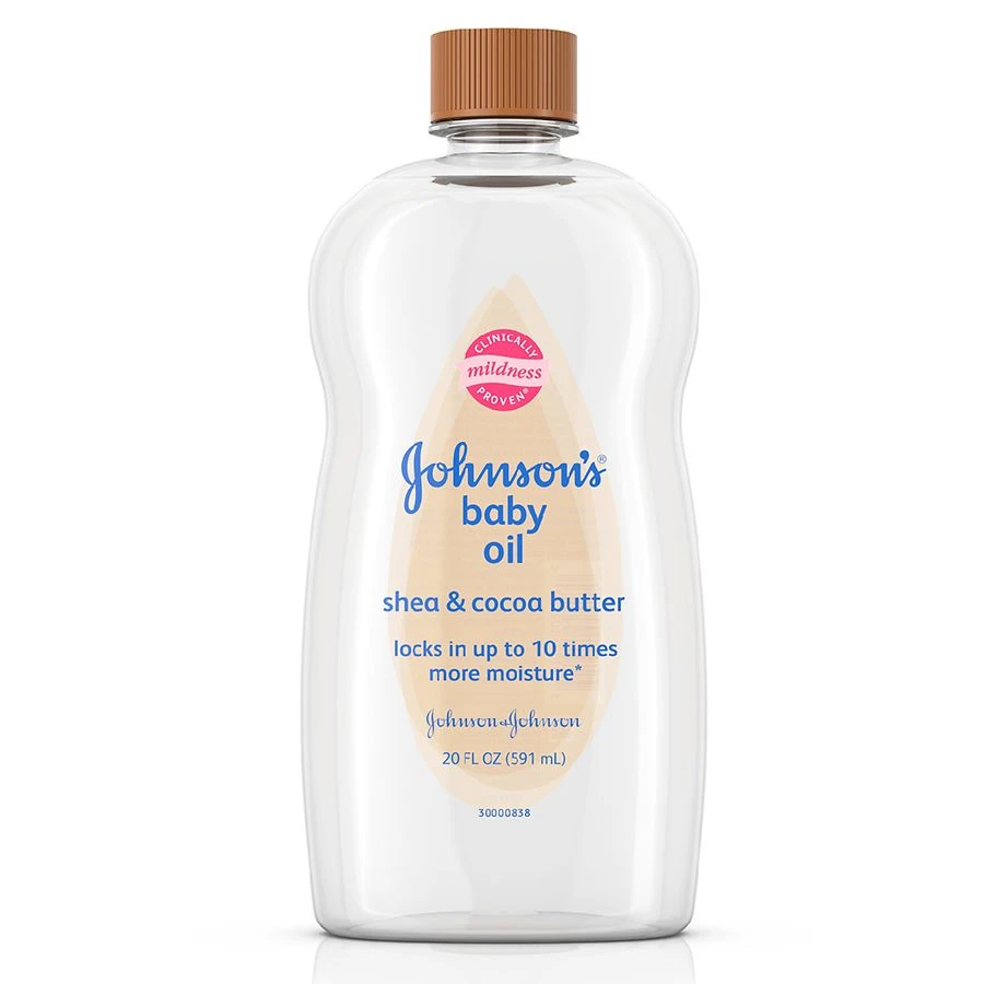 Johnson's Baby Oil with Shea & Cocoa Butter  20oz