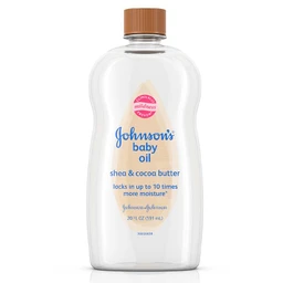 Johnson's Johnson's Baby Oil with Shea & Cocoa Butter  20oz