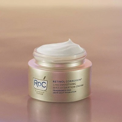 RoC Retinol Correxion Max Daily Hydration Crème Fragrance Free  1.7oz
