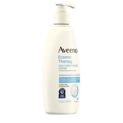 Aveeno Eczema Therapy Daily Moisturizing Cream with Oatmeal 12 fl oz