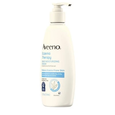 Aveeno Eczema Therapy Daily Moisturizing Cream with Oatmeal 12 fl oz