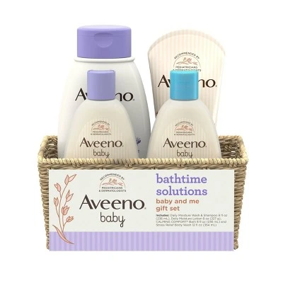 Aveeno Bath time gift set