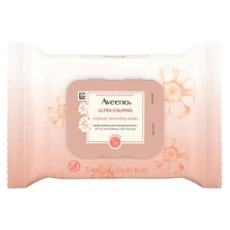 Aveeno Aveeno Ultra Calming Cleansing Makeup Removing Wipes  25ct