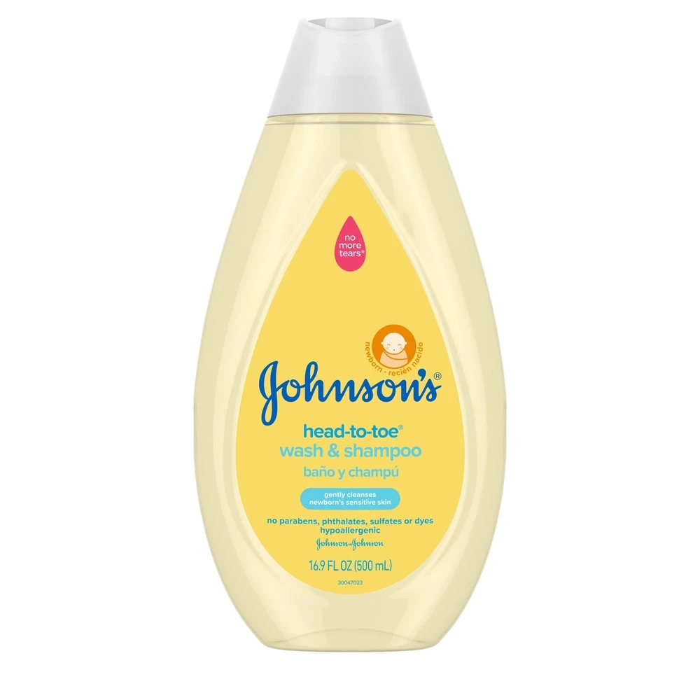 Johnson's Head To Toe Baby Wash & Shampoo  16.9oz