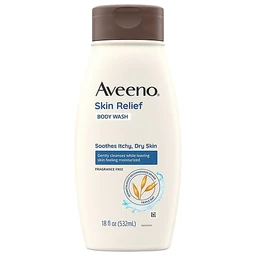 Aveeno Aveeno Skin Relief Fragrance Free Body Wash for Dry Skin  18floz