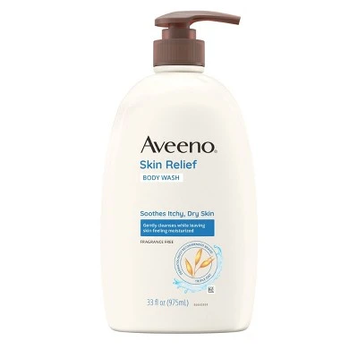 Aveeno Skin Relief Body Wash, Fragrance Free