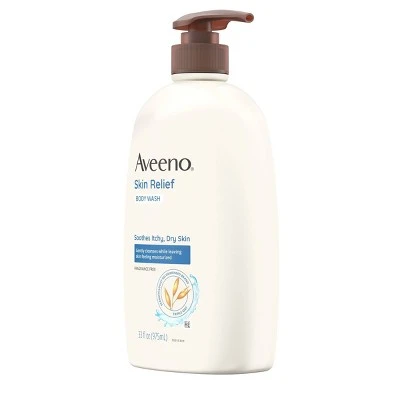 Aveeno Skin Relief Body Wash, Fragrance Free