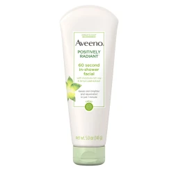 Aveeno Aveeno Active Naturals Positively Radiant 60 Second In Shower Facial Cleanser