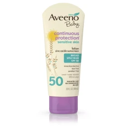 Aveeno Baby Aveeno Baby Continuous Protection Zinc Oxide Mineral Sunscreen  SPF 50
