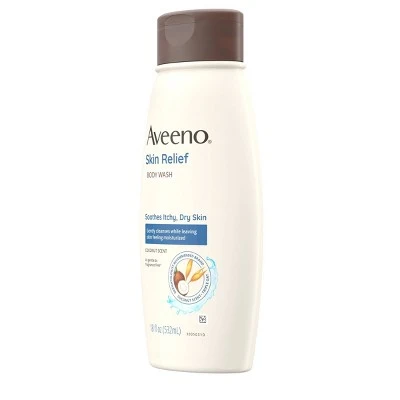 Aveeno Skin Relief Oat Body Wash with Coconut Scent 18 fl oz