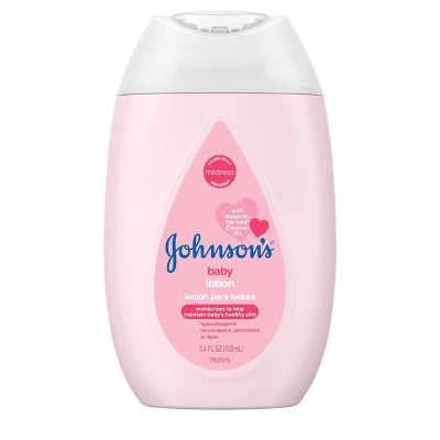 Johnson's Baby Pink Lotion  3.4 fl oz