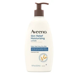 Aveeno Aveeno Active Naturals Skin Relief 24 Hour Moisturizing Lotion, Fragrance Free (2016 formulation)