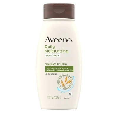 Aveeno Daily Moisturizing Body Wash with Soothing Oat 18 fl oz