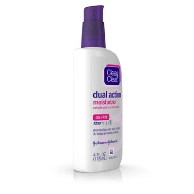 Clean & Clear Oil Free Dual Action Moisturizer (2016 formulation)
