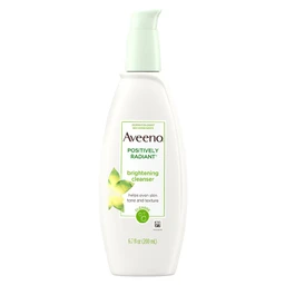 Aveeno Aveeno Positively Radiant Cleanser, with Moisture Rich Soy Extracts
